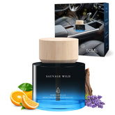 AirPurelle wooden cup design provides a clean, leak-free scent in your car.