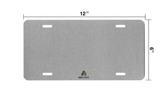 Airstrike USMC license plate designed for car use and durability.