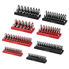 AirToon socket trays extended base prevents tipping and keeps sockets secure.