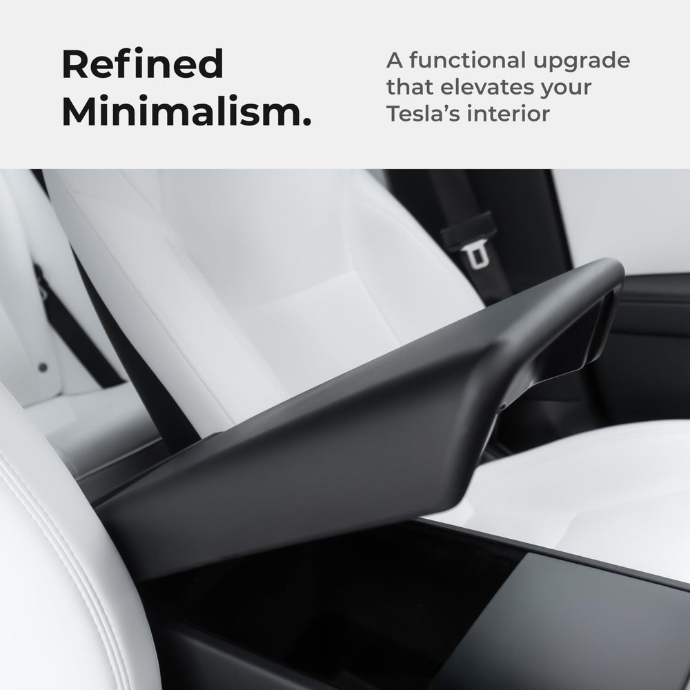 Airvolt non-slip center console armrest cover maintains secure placement.