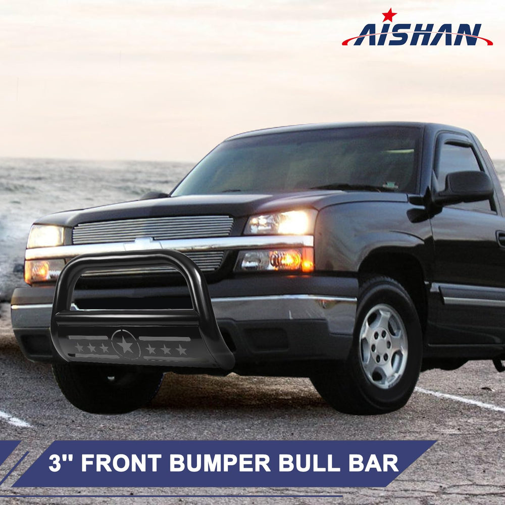 AISHAN Bull Bar features an E-coated textured finish resisting scratches