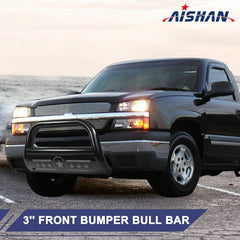 AISHAN Bull Bar features an E-coated textured finish resisting scratches