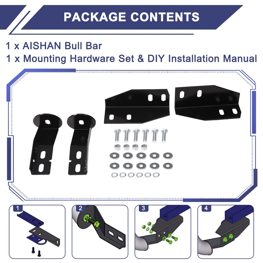 AISHAN pre-drilled mounting holes enable quick, secure fit for easy setup.