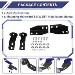 AISHAN pre-drilled mounting holes enable quick, secure fit for easy setup.