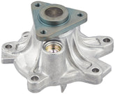 AISIN WPT-111 water pump front view showing compact reliability for cooling systems