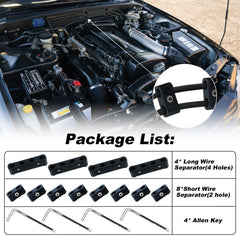 Aitruman engine bay organization improves accessibility during maintenance.