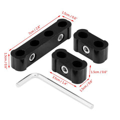 Aitruman long 4-hole wire separators organize multiple wires efficiently.