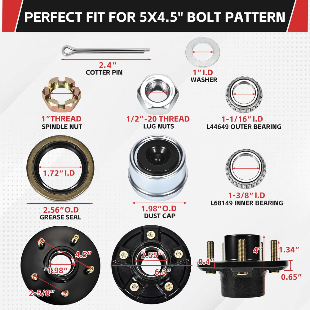 AIUWIZO tapered-spindle 84 compatibility ensures a precise fit