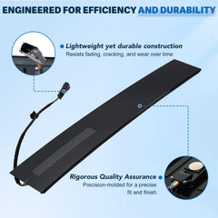 AIWGIW Easy-install B-Pillar trim supports quick, tool-friendly upgrade.