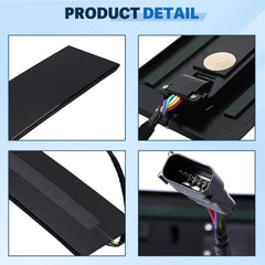 AIWGIW Factory keypad-compatible trim maintains original interior look.