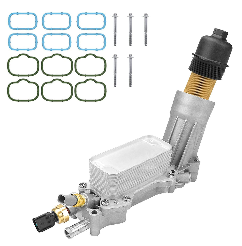 AIWGIW oil filter housing shown for leak-resistant oil flow