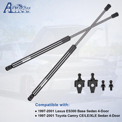 AiYiGu hood strut extended-length demonstrates full open hood range
