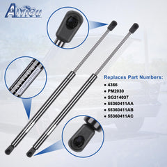 AiYiGu 4366 OEM replacement parts list shown.