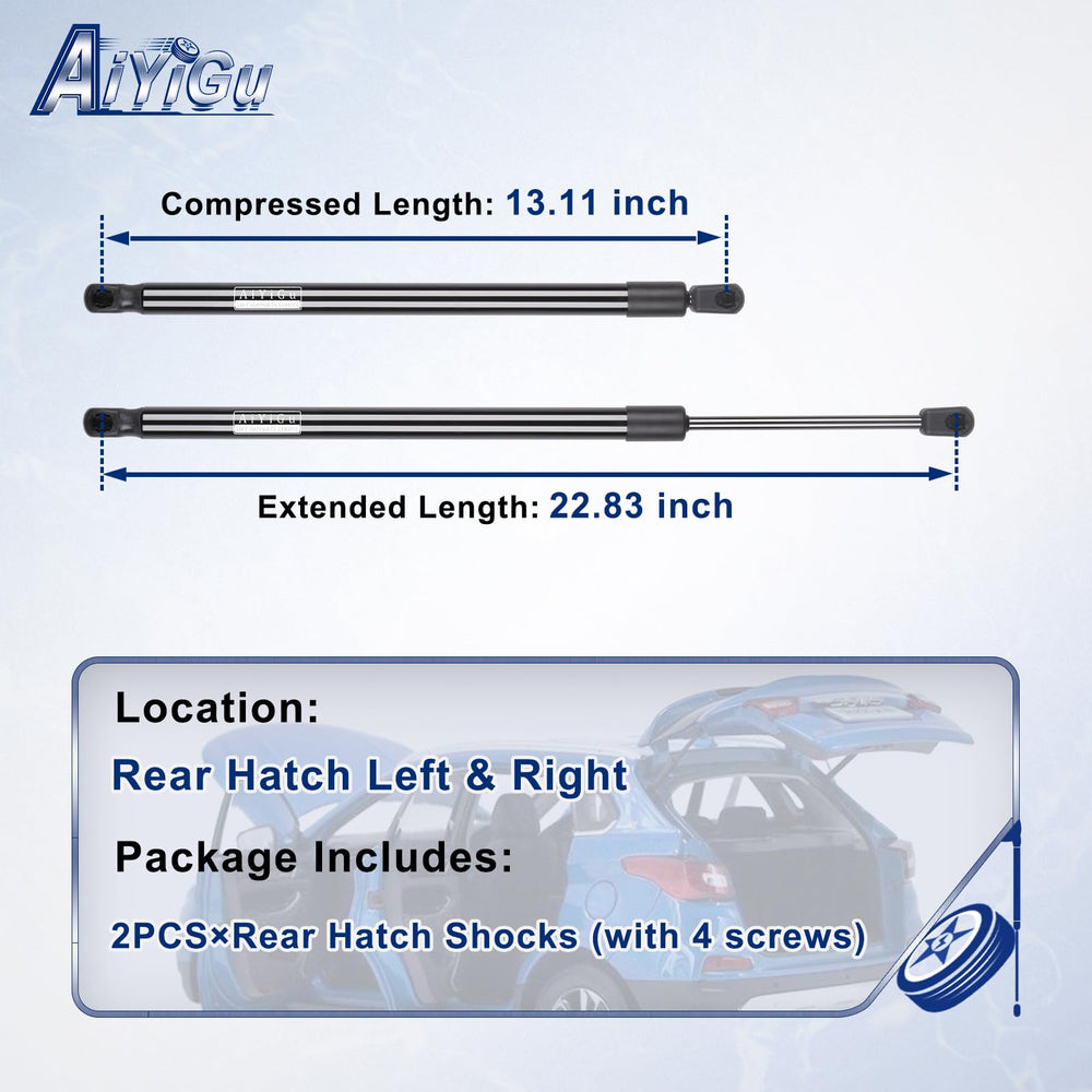 AiYiGu 4585 right hatch strut supports smooth gate elevation