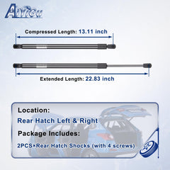 AiYiGu 4585 right hatch strut supports smooth gate elevation