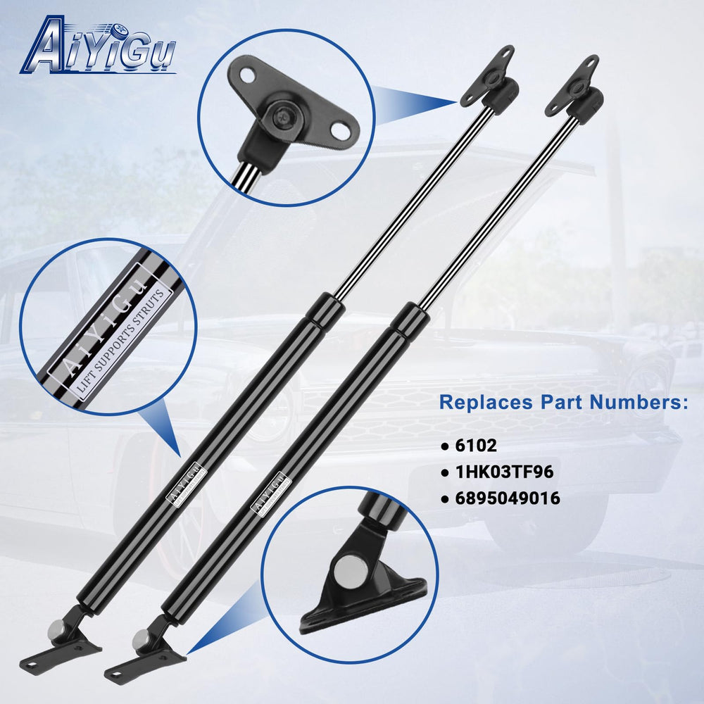 AiYiGu 6102 packaging content shows two shocks for RX300