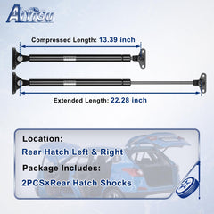 AiYiGu 6102 rear hatch shock right provides smooth lift on RX300