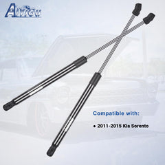 AiYiGu 6267 gas spring hood lift support showing full extension.