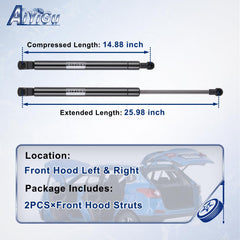 AiYiGu 6452 right front hood strut for reliable lift