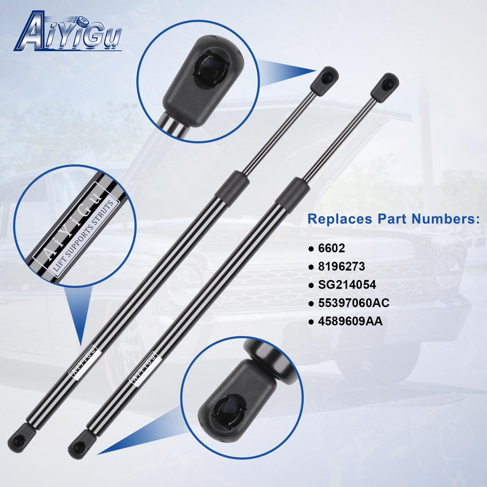 AiYiGu 6602 gas spring replacement for 2007-2010 Jeep Wrangler JK.
