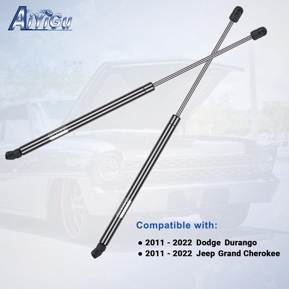 AiYiGu front-right hood strut for Dodge Durango improves lift reliability.
