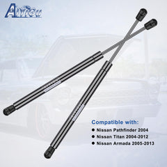 AiYiGu replacement gas springs compact 7.8in closed length for Nissan fit