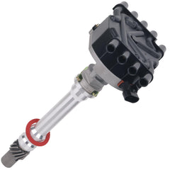 AiYiGu ignition distributor black front view shows durable build for reliable timing