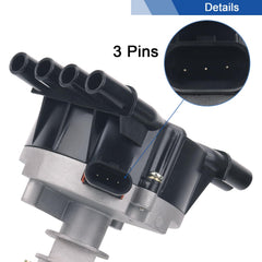 AiYiGu ignition distributor gears detail shows hardened steel gears