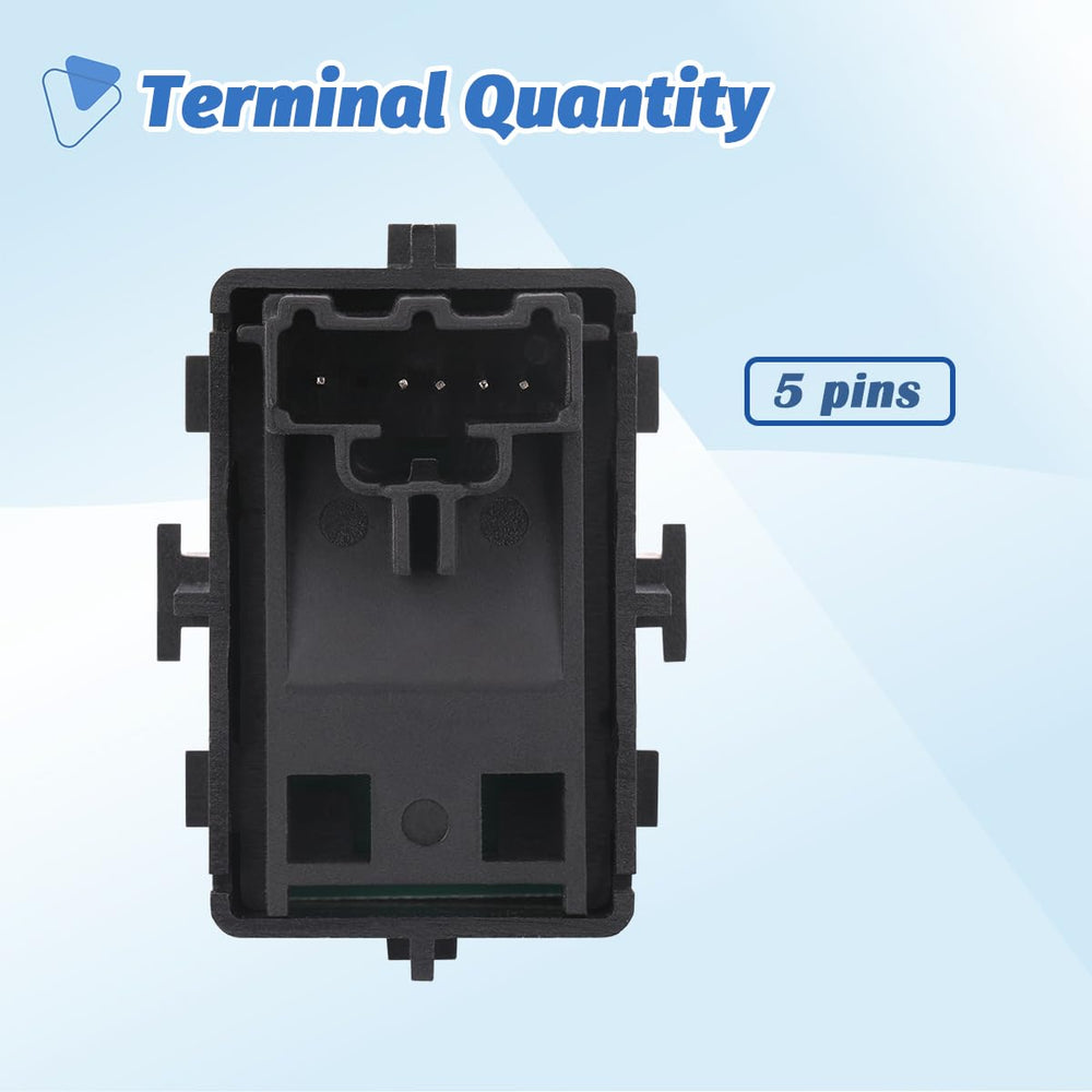 AiYiGu passenger-side window switch for Edge with reliable replacement feel.