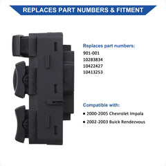 AiYiGu replacement part 10283834-10422427 with plug-and-play 12-pin connector.