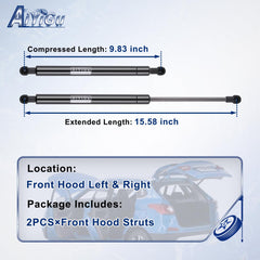 AiYiGu SG402058 front hood strut right delivers reliable support for easy engine access