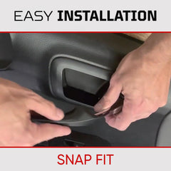AJT DESIGN Tacoma door handle cover installation in seconds with snap-on fit