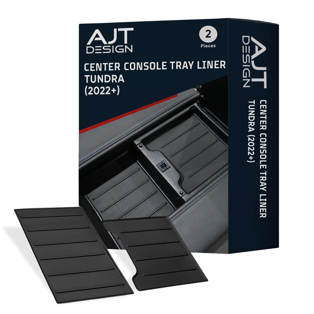 AJT DESIGN upper center-console liner for Tundra/Sequoia, provides precise fit.