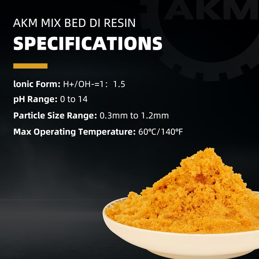 AKM vacuum-sealed resin bags displaying freshness and shelf life