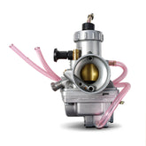 AKSGKGQ TTR125 28mm carburetor front view showing overall shape and intake interface for Yamaha bikes