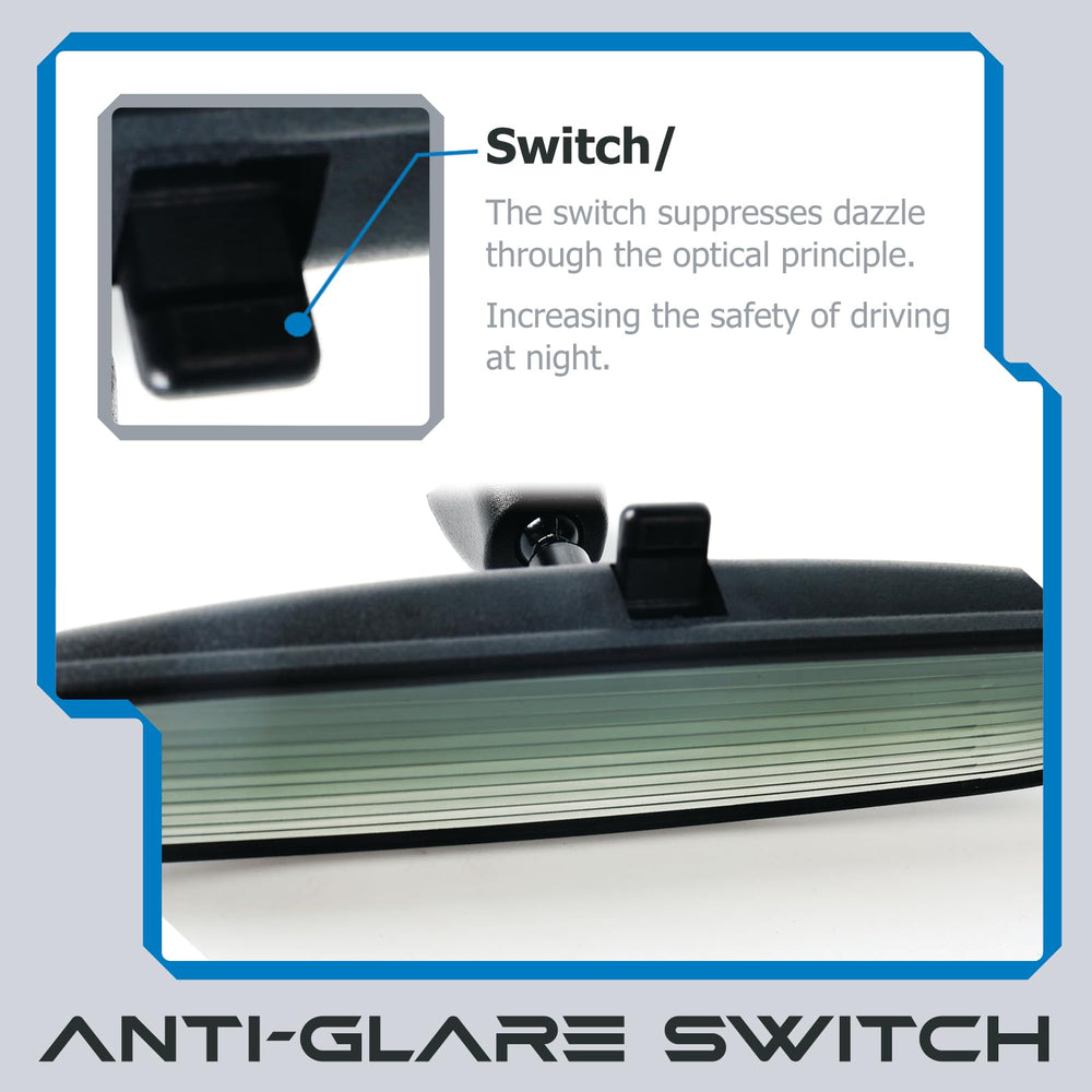 AKSOLONT day-night-rear-view-mirror helps maintain a clear view in changing light.