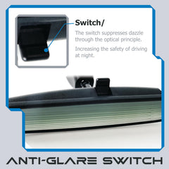 AKSOLONT day-night-rear-view-mirror helps maintain a clear view in changing light.