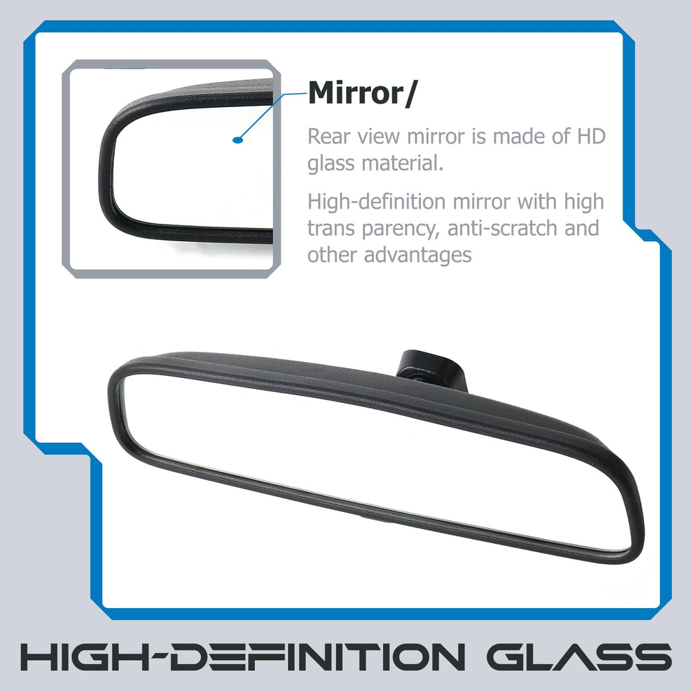 AKSOLONT interior-rearview-mirror-compatibility ensures precise fit on select models.