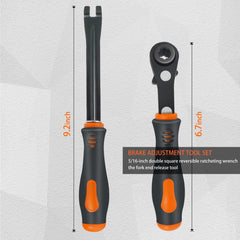 AKSOVA ergonomic slip-resistant handle improves grip during brake work