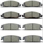 ALADICHE brake pads front-rear set view showing universal compatibility.