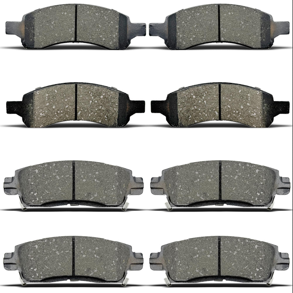 ALADICHE front brake pads set for Buick/GM models offering balanced braking.