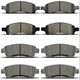 ALADICHE front brake pads set for Buick/GM models offering balanced braking.