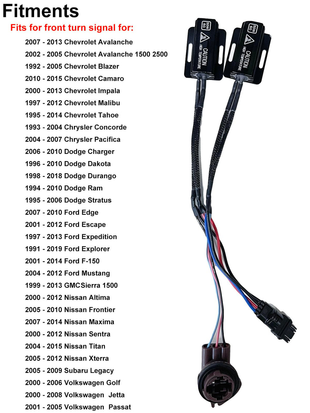 Alady two-piece resistor kit product shot ready for quick LED upgrade