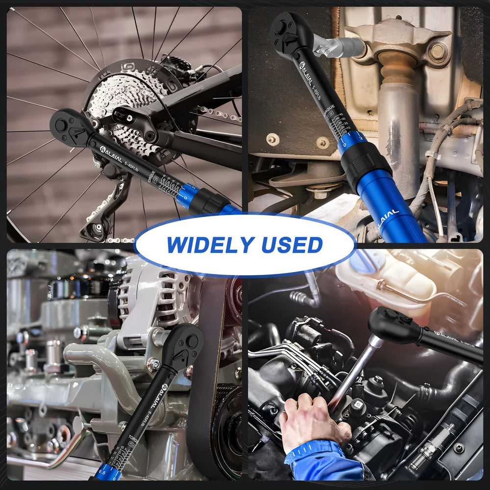 ALAIAL 3/8 universal joint aids flexible movement during plug removal