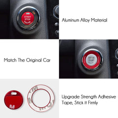 ALETAI push start cover on Infiniti Q50 delivers subtle luxury and durability.