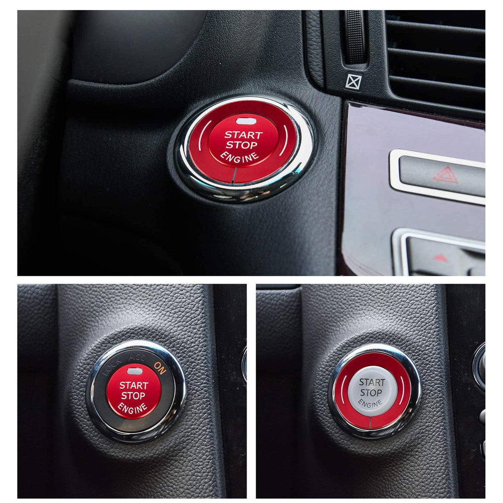 ALETAI push start cover for Infiniti QX70 elevates cabin aesthetics and durability.
