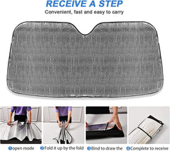 ALAZA foldable design stores neatly in a door pocket or pouch