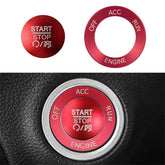 ALETAI red push start button cover adds premium look and scratch protection.