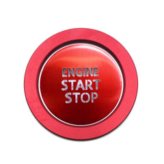 ALETAI Tacoma push start button cover in red adds stylish trim and protection.
