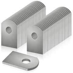 Alffun weld tabs flat tab bracket, one inch wide, for precise fabrication alignment.